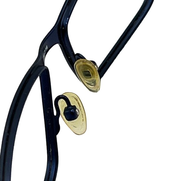 William Rast WR1009 Mens Blue Rectangle FRAMES ONLY MNV 54-16-140 Includes Case - Picture 6 of 12